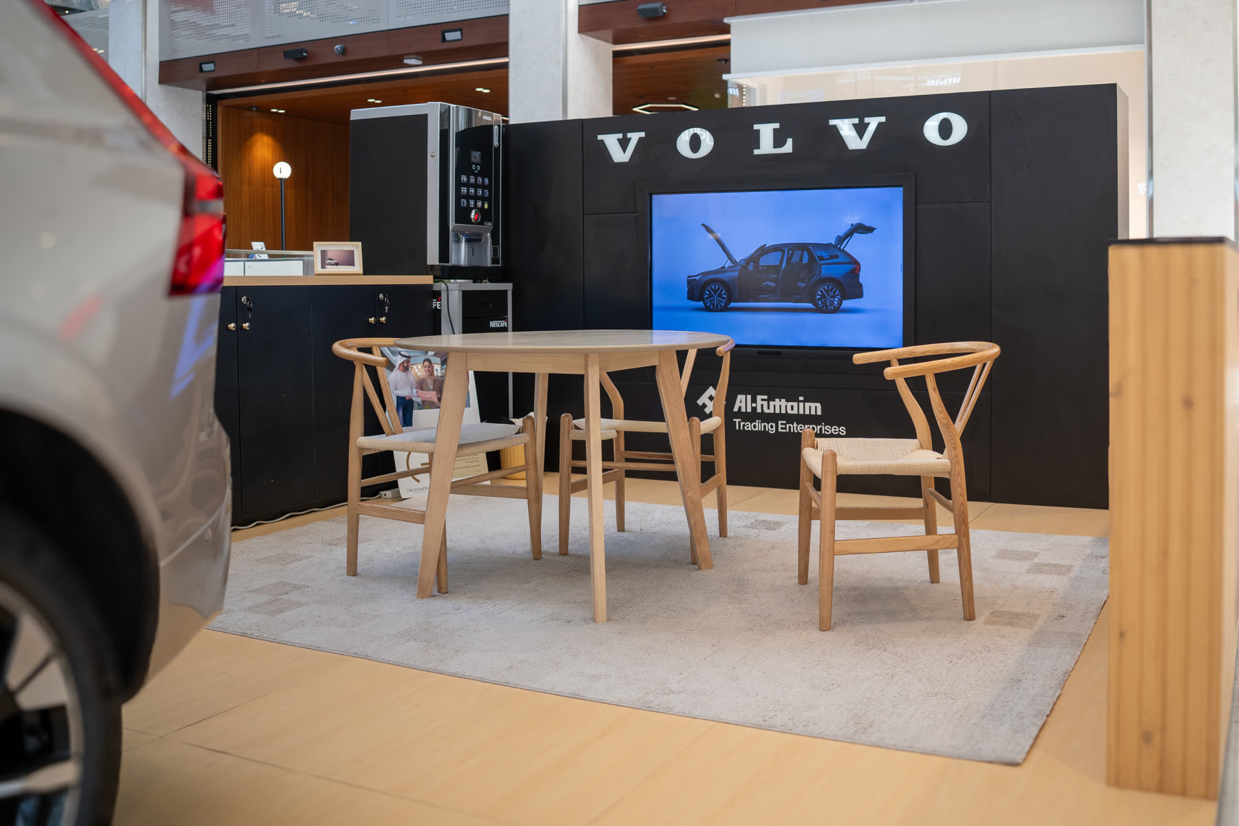 Volvo pop-up at The Galleria