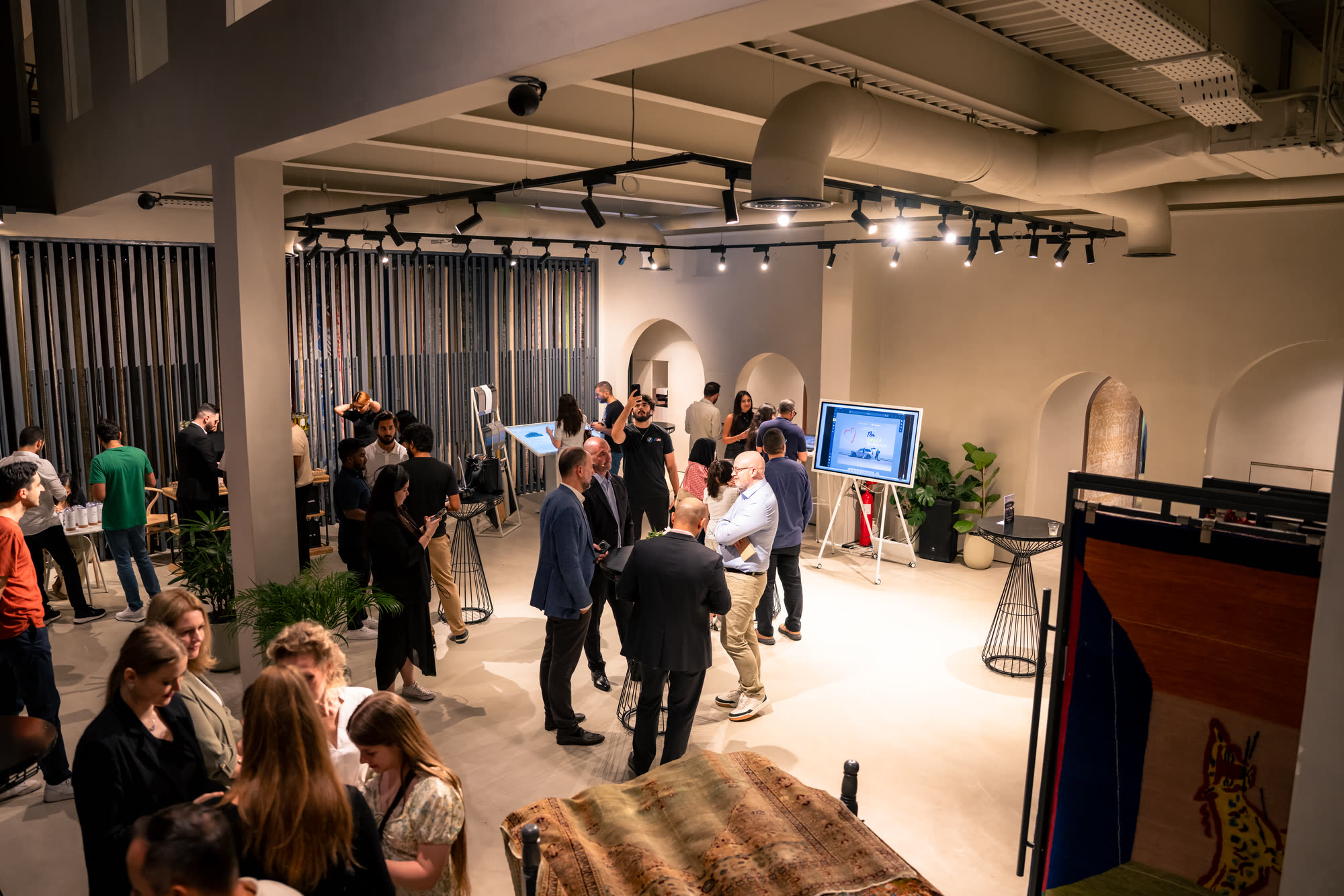 Guests at the Volvo XC90 launch