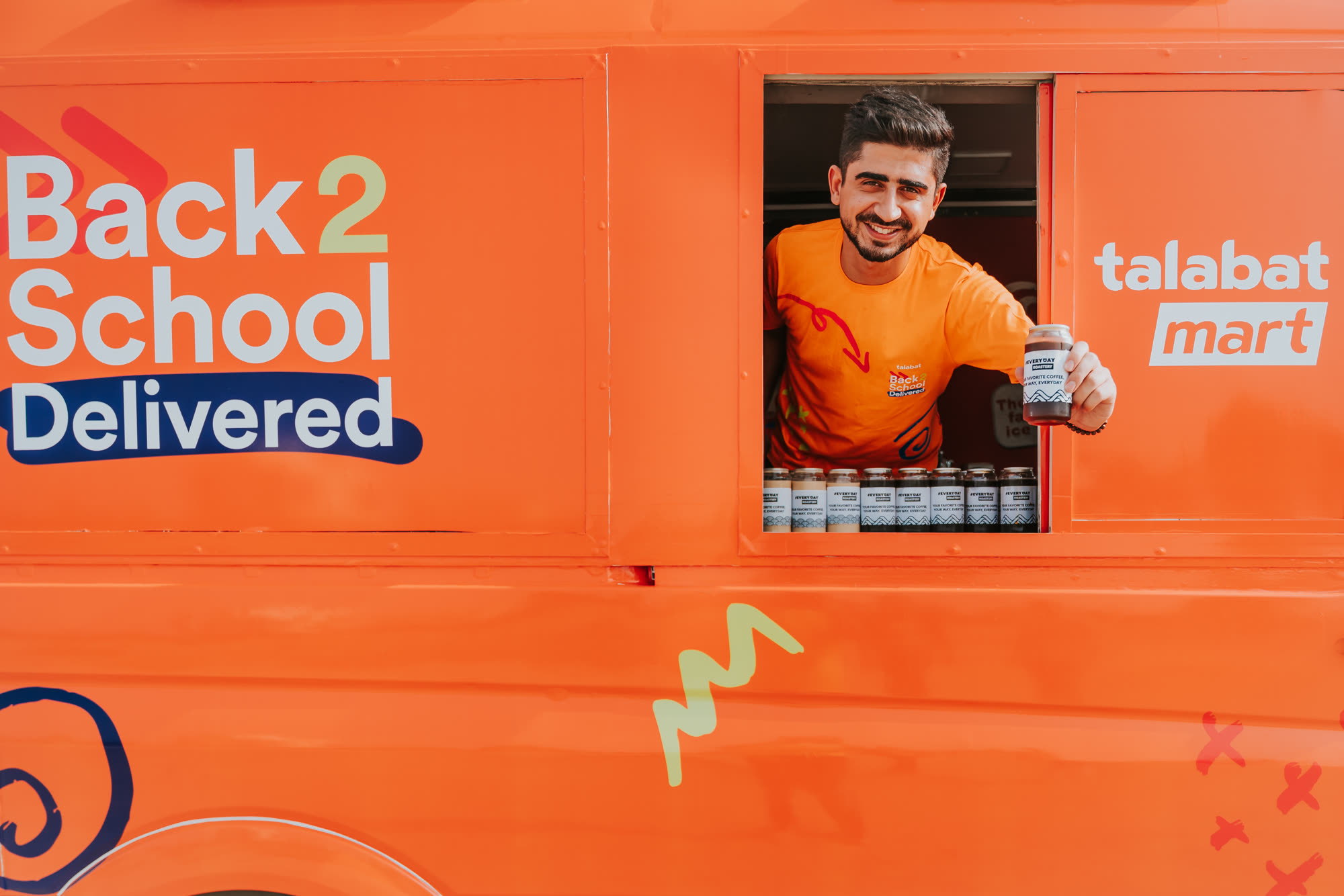 Talabat roadshow day two activation