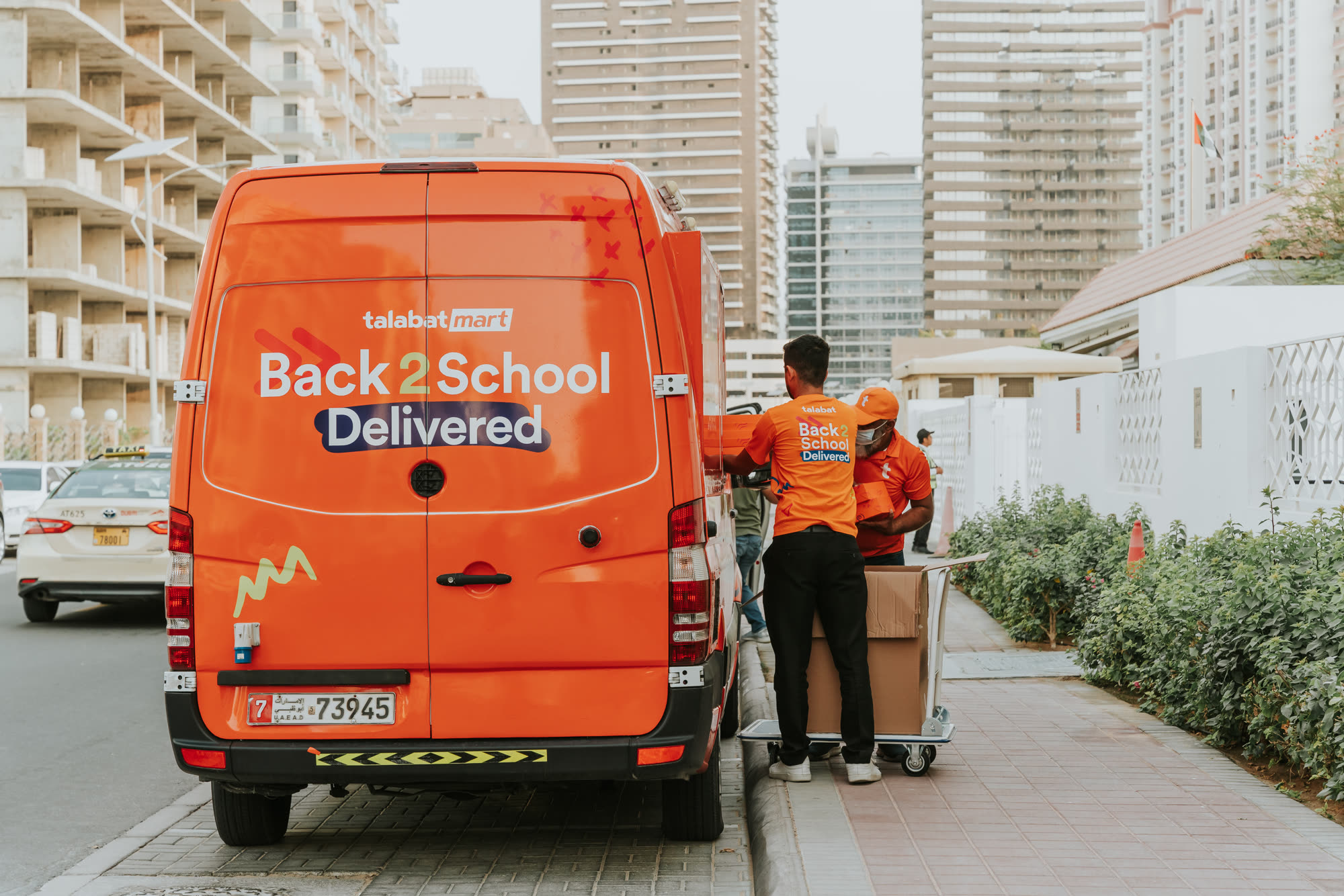 Talabat back to school roadshow activation