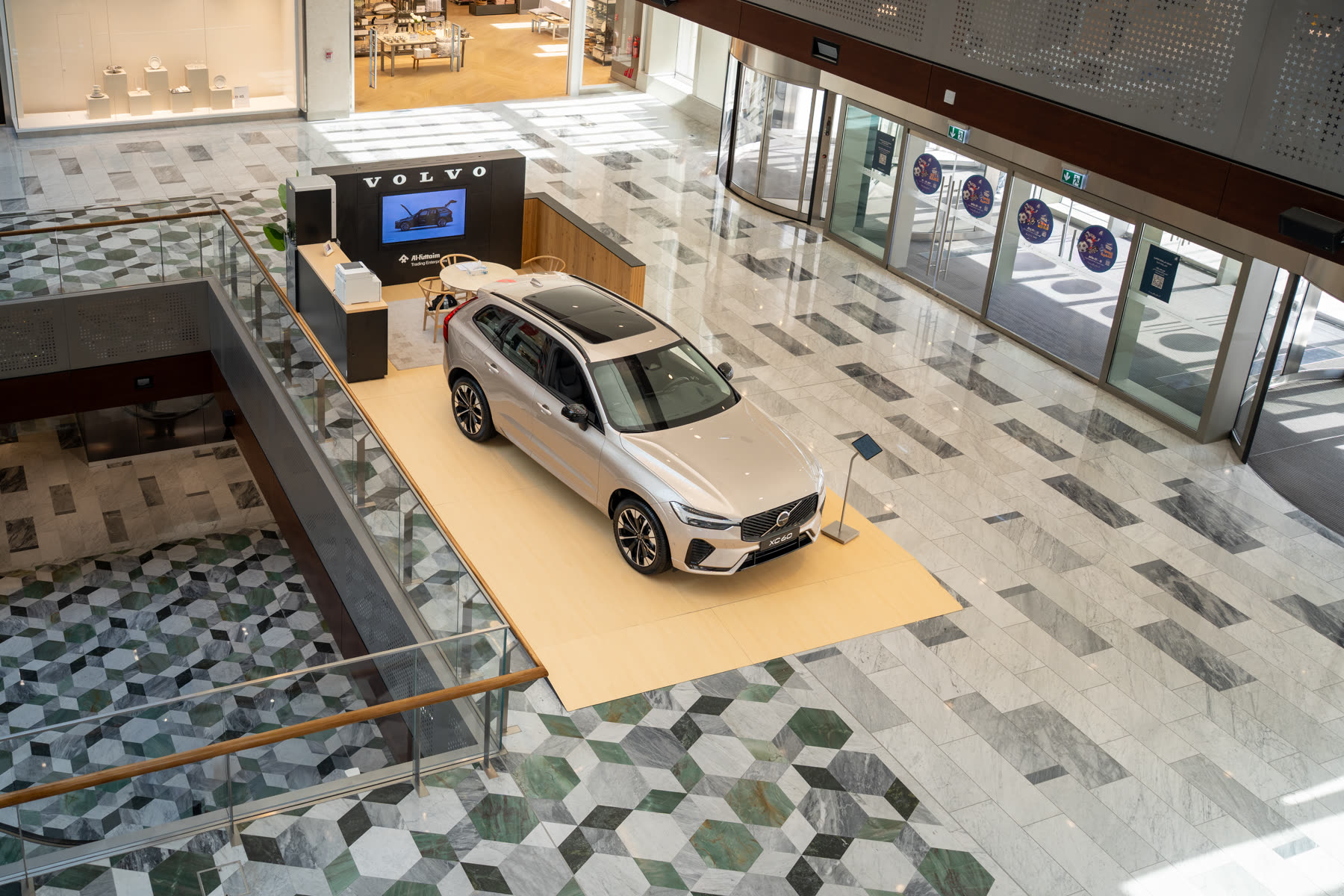 Volvo pop-up at The Galleria