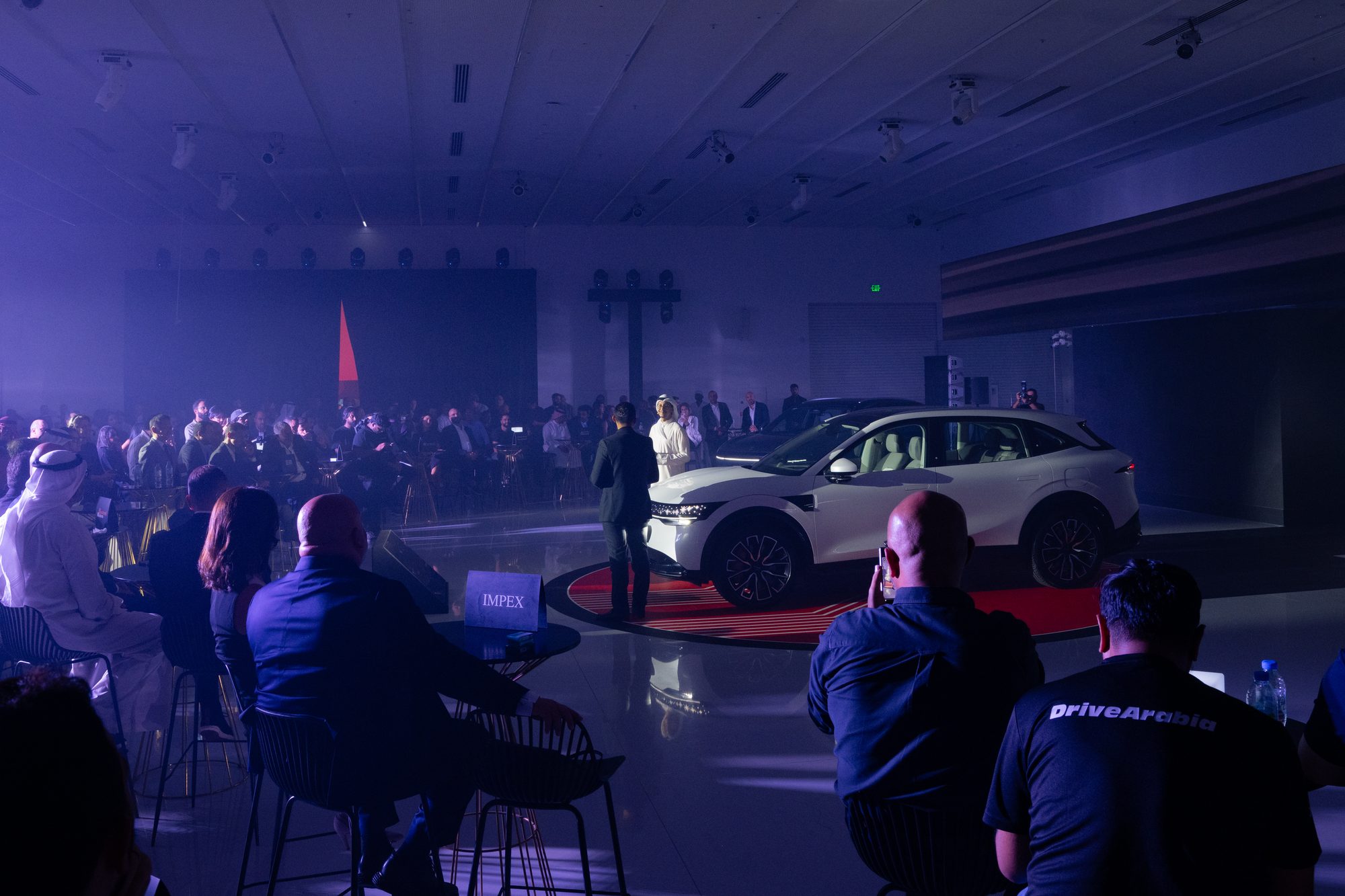 Show moment at the ZEEKR 7X launch