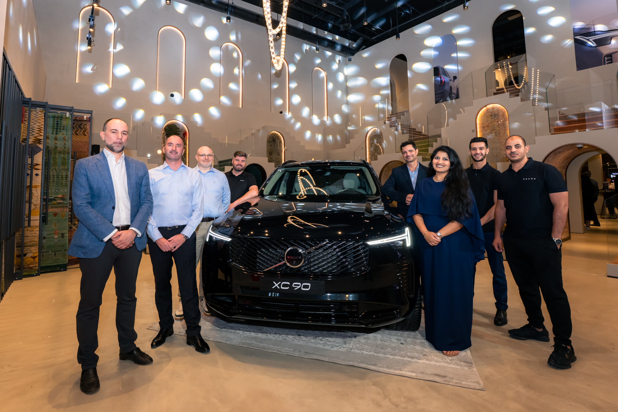 Brand environment at the Volvo XC90 launch